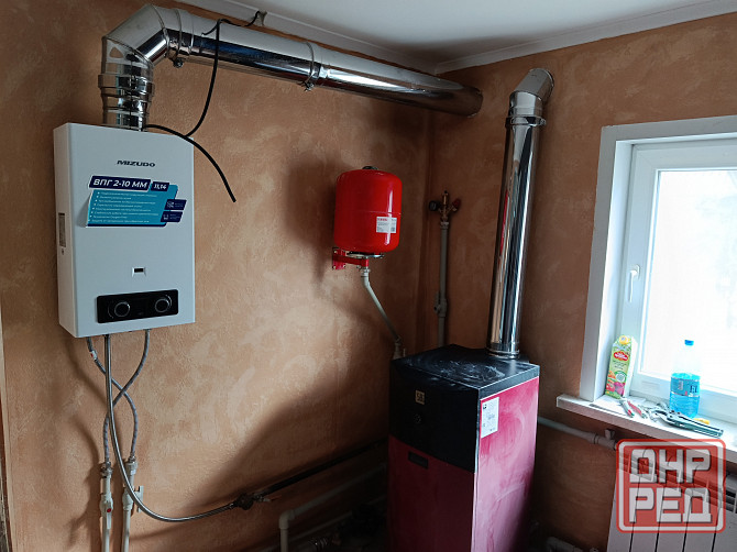 Установка газовых котлов и дымоходов Макеевка - изображение 1