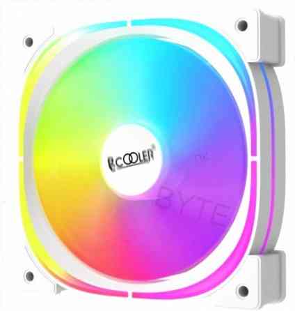 Вентилятор (арт:арт-7028) Pccooler Ef120 Argb White 4pin Pwm + 3pin Argb, 600-1500 об/мин Retail Донецк