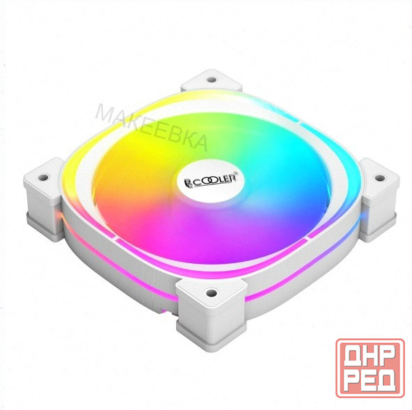 Вентилятор (арт:арт-7028) Pccooler Ef120 Argb White 4pin Pwm + 3pin Argb, 600-1500 об/мин Retail Донецк - изображение 3