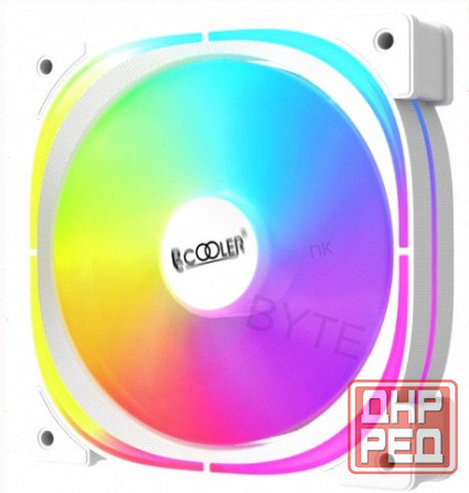 Вентилятор (арт:арт-7028) Pccooler Ef120 Argb White 4pin Pwm + 3pin Argb, 600-1500 об/мин Retail Донецк - изображение 2