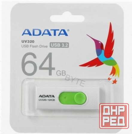 Память (арт-7878) Usb Flash 64 гб Adata Uv320 [Auv320-64g-Rwhgn] Донецк - изображение 4