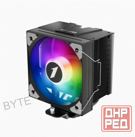 Кулер (арт-6516) для процессора 1stplayer Ps130 Black (Ps130-Bk) Донецк - изображение 1