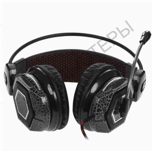 Наушники [арт-9963] с микрофоном Oklick Hs-L500g Toxic черный (Hs-L500g) Донецк