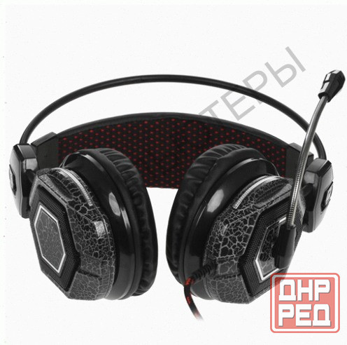 Наушники [арт-9963] с микрофоном Oklick Hs-L500g Toxic черный (Hs-L500g) Донецк - изображение 3