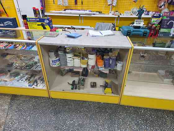 Торговые стеллажи и прилавки из дсп и стекла Макеевка