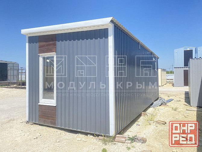 Дачный дом 8х3 графит. Донецк - изображение 3