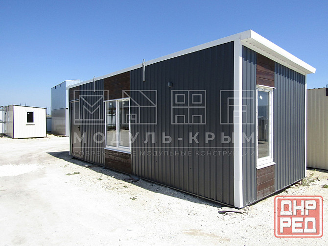 Дачный дом 8х3 графит. Донецк - изображение 2