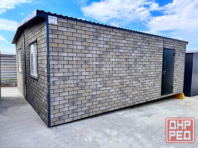 Дачный дом 6х4.8 Кирпичная облицовка. Донецк - изображение 1