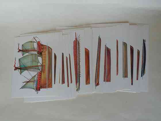 Набор открыток "История корабля. Выпуск 2" Донецк