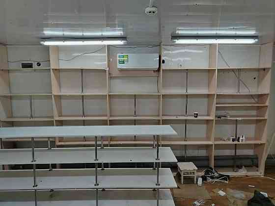 Стеллажи торговые, полки. Донецк