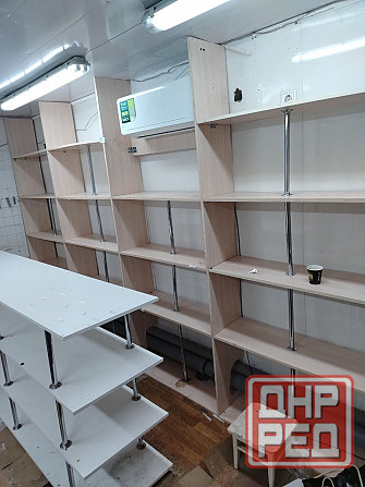 Стеллажи торговые, полки. Донецк - изображение 1