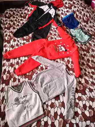 Вещи пакетом на мальчика 98 110 Макеевка
