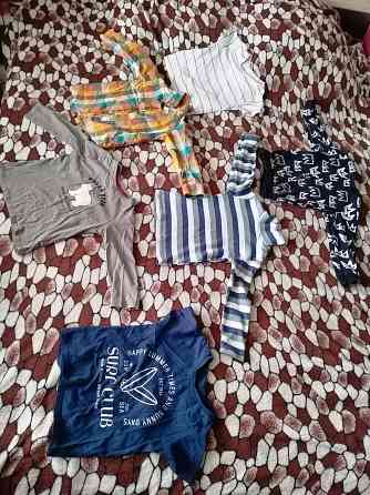 Вещи пакетом на мальчика 98 110 Макеевка