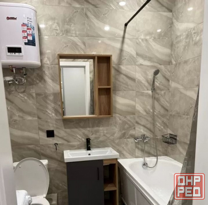 Вода по графику! Сдаётся светлая и тёплая 1-комнатная квартира в Калининском районе Донецка! Донецк - изображение 5