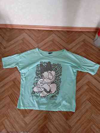 Комплект женский, двойка, футболка, накидка Макеевка