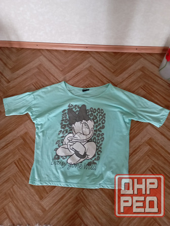 Комплект женский, двойка, футболка, накидка Макеевка - изображение 2