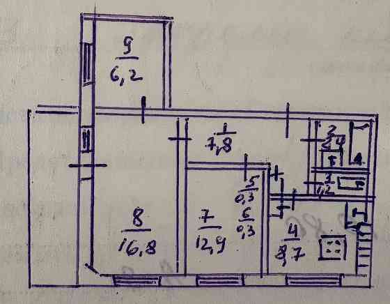 Продам 3х комн кв на Солнечном ул.Скляренко Донецк