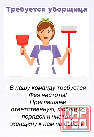 Уборщица Донецк - изображение 1