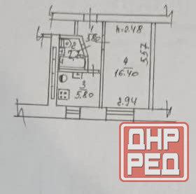 Продам 1 ком.кв в центральной части Донецка, улица Университетская, рядом Донецк Сити Донецк - изображение 8
