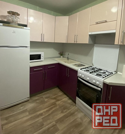 Сдаётся однокомнатная квартира в Будённовском р-не, мкр-н Нижнекурганский Донецк - изображение 3