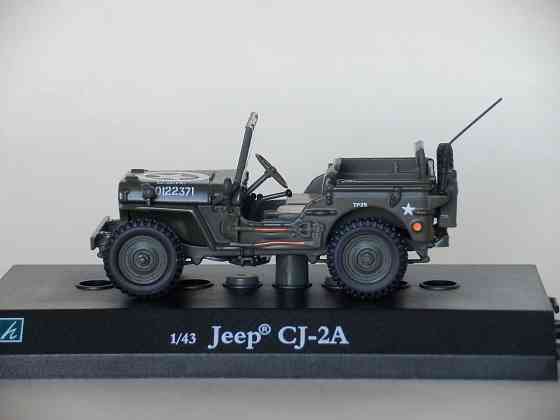 Willys Jeep CJ-2A- CARARAMA - 1/43 Донецк