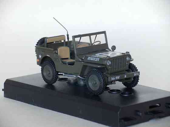Willys Jeep CJ-2A- CARARAMA - 1/43 Донецк