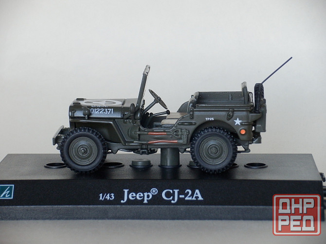 Willys Jeep CJ-2A- CARARAMA - 1/43 Донецк - изображение 2