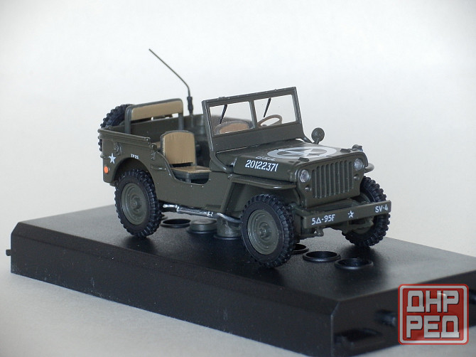 Willys Jeep CJ-2A- CARARAMA - 1/43 Донецк - изображение 5