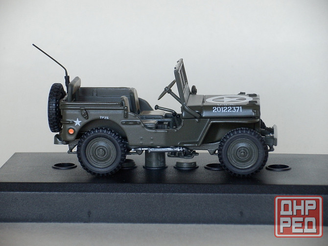 Willys Jeep CJ-2A- CARARAMA - 1/43 Донецк - изображение 4