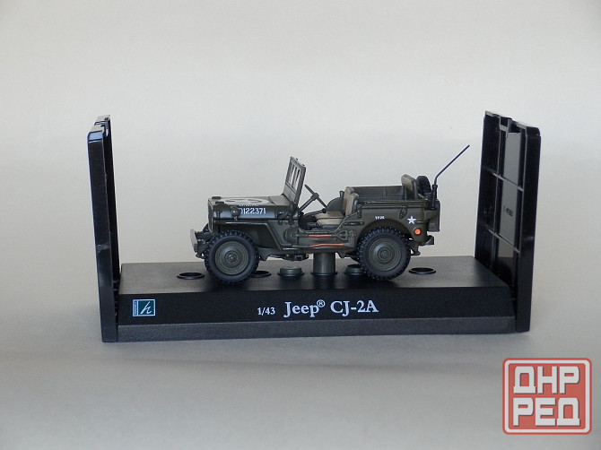 Willys Jeep CJ-2A- CARARAMA - 1/43 Донецк - изображение 7