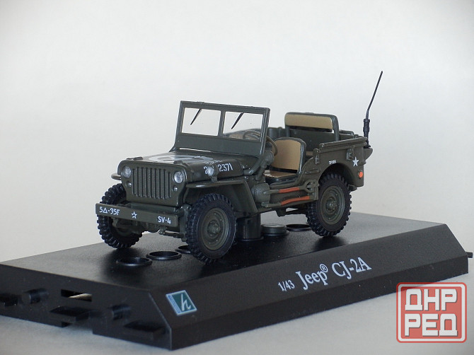 Willys Jeep CJ-2A- CARARAMA - 1/43 Донецк - изображение 1