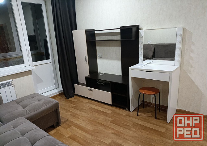 Сдается теплая уютная однокомнатная квартира на долгий срок, в Ворошиловском районе, недалеко от Дин Донецк - изображение 1