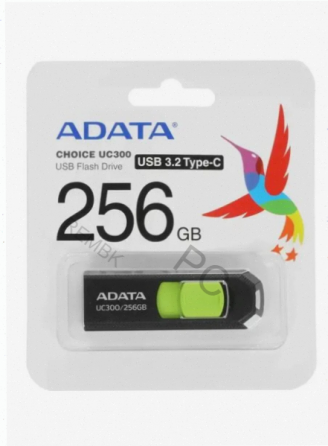 Память - арт-4750 Usb Flash 256 гб Uc300 Acho-Uc300-256g-Rbk/Gn черный Донецк