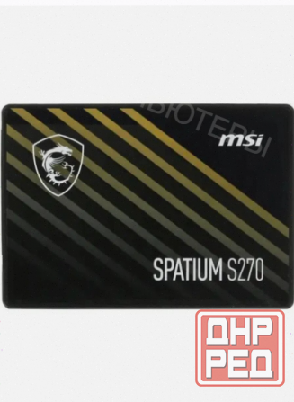 Ssd [арт-8500] 2.5" 240gb Sata Msi Spatium S270 (S78-440n070-P83) 500/400, Iops 50/80k, Mtbf 2m, 110 Донецк - изображение 1