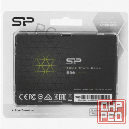 Твердотельный (арт-2770) накопитель Ssd 2.5" Sata Iii Silicon Power S56 [Sp960gbss3s56a25] 960 гб Донецк - изображение 1