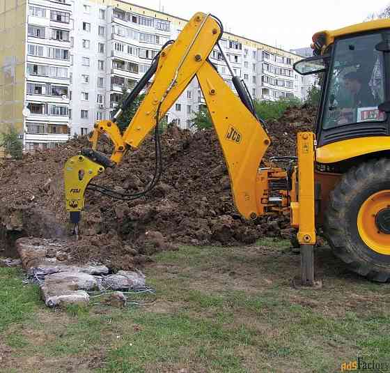 Услуги / Аренда Экскаватор погрузчик, трактора Донецк