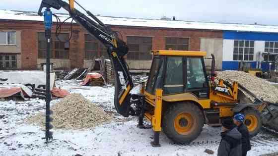 Услуги / Аренда Экскаватор погрузчик, трактора Донецк