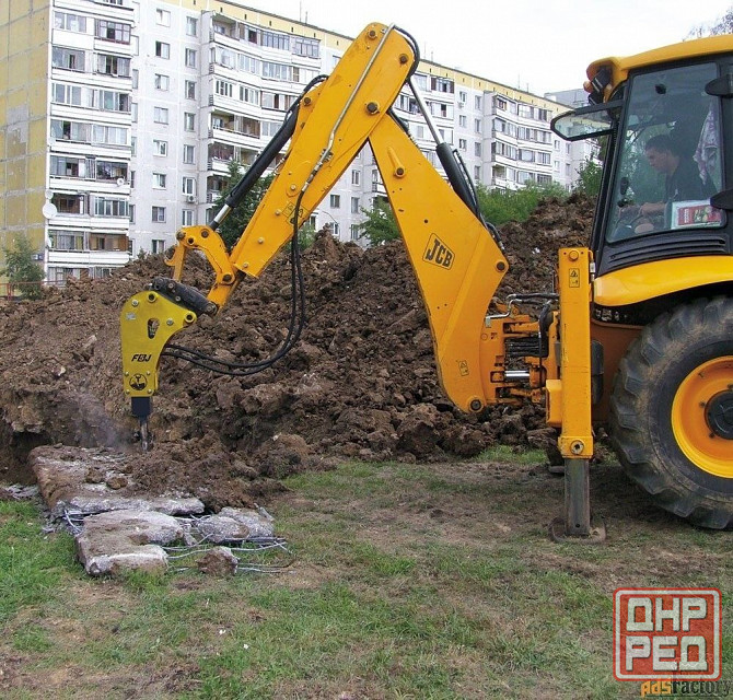 Услуги / Аренда Экскаватор погрузчик, трактора Донецк - изображение 4