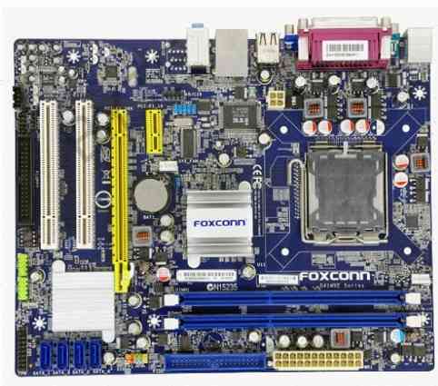 Материнская - арт-2424 плата Foxconn G41mxe б/у Донецк
