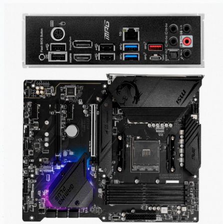 Материнская (ар:арт-8539) плата Msi Mpg B550 Gaming Plus Soc-Am4 Amd B550 4xddr4 Atx Ac`97 8ch(7.1) Донецк