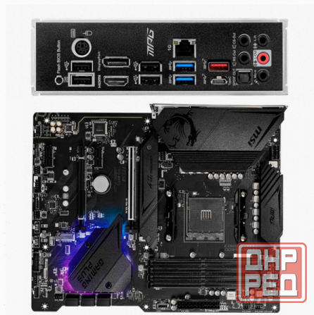 Материнская (ар:арт-8539) плата Msi Mpg B550 Gaming Plus Soc-Am4 Amd B550 4xddr4 Atx Ac`97 8ch(7.1) Донецк - изображение 3