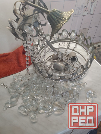 Люстра хрустальная советская Донецк - изображение 1