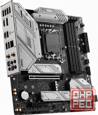 Материнская [арт-3473] плата Msi Mag B760m Mortar Wifi Ii Matx Lga1700 4ddr5 Pci-Ex16 Pci-Ex4 3m.2 4 Донецк - изображение 4