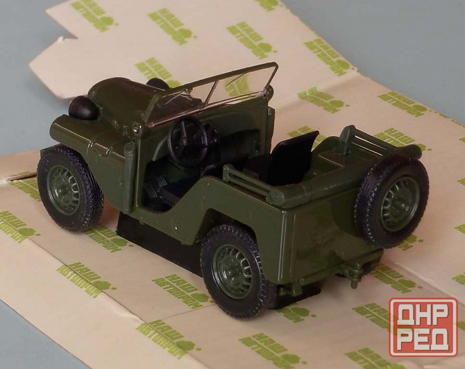 ГаЗ-64 (зелёный) - Наш Автопром - 1/43 Донецк - изображение 3