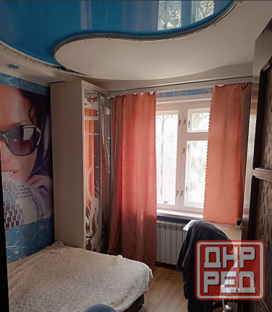 Собственник. 3ком 2/9 текстильщик вода хол и гор 24/7. с мебелью и техникой Донецк - изображение 1