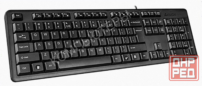 Клавиатура (арт-4506) A4tech Kk-3 черный Донецк - изображение 1