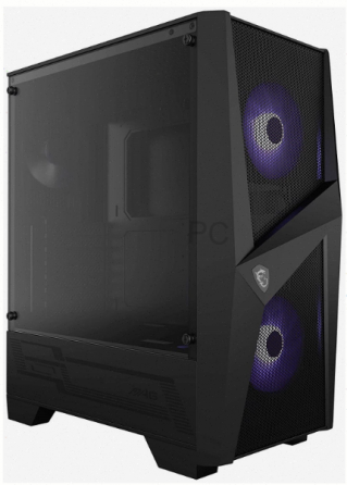 Корпус (арт:арт-7751) Atx Msi Mag Forge 100m без бп чёрный Донецк