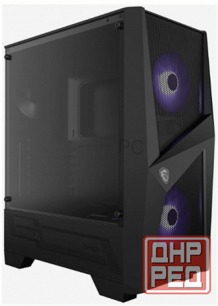 Корпус (арт:арт-7751) Atx Msi Mag Forge 100m без бп чёрный Донецк - изображение 1