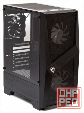 Корпус (арт:арт-7751) Atx Msi Mag Forge 100m без бп чёрный Донецк - изображение 2