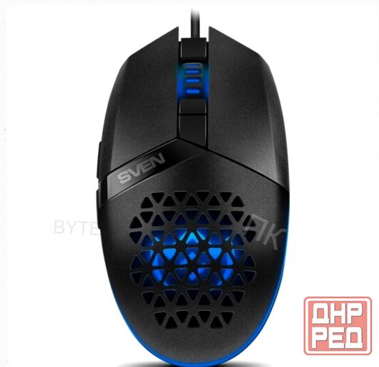 Игровая (арт-4451) мышь Sven Rx-G735, 4000dpi, черный, Sv-021467, проводная Донецк - изображение 1